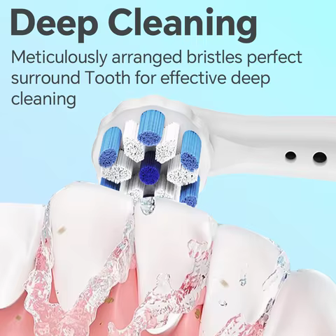 Replacement Toothbrush Brush Heads Compatible with Oral B iO Electric Toothbrush 2 3 4 5 6 7 8 9 10 Series Electric Toothbrushes 6 best sales replacement teeth - №6