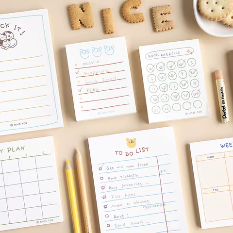 6 best sales daily to do list pad - №5