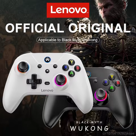New Lenovo S02 Wireless Controller Bluetooth Gamepad for Nintendo Switch,PC,Android TV,IOS PC Joysticks Six-axis Dual Vibration 8 best sales control iphone - №5