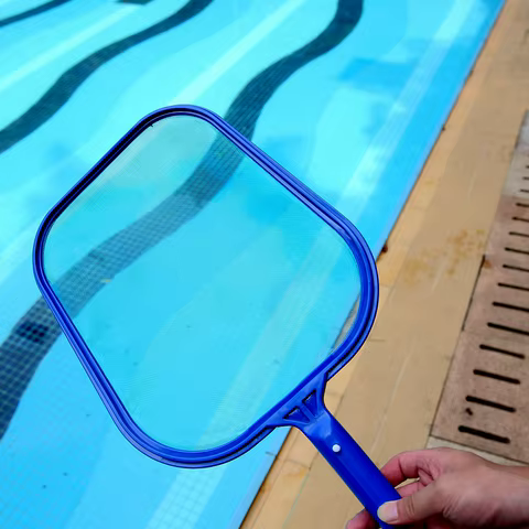 Leaf Rake Mesh Frame Net Skimmer Cleaner Swimming Pool Spa Tool 8 best sales beer foamer - №5