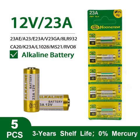 8 best sales battery a23 12v lithium - №4
