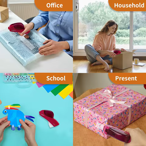 Eagle Automatic Tape Dispenser, No Battery Required, With 2 Rolls Free Tape,Suitable for Handwork,Family Gift Packaging 12 best sales large tape dispenser - №4