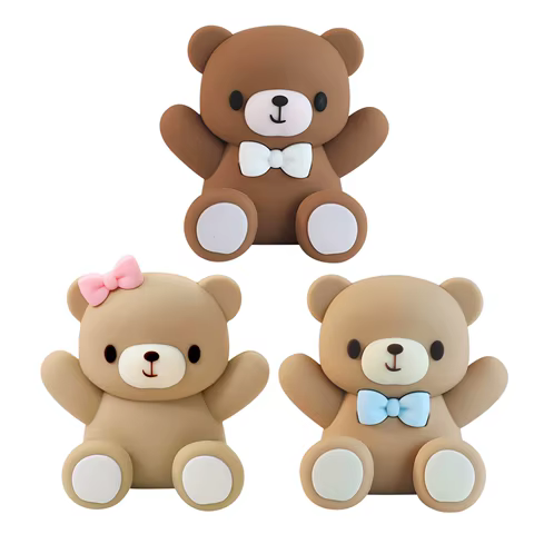 8 best sales bear cake topper - №6