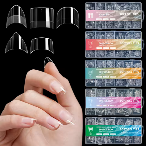 8 best sales fake nails short - №8