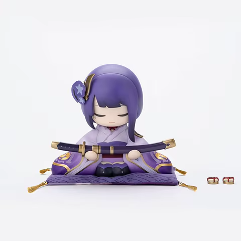10CM Genshin Impact Beelzebul Xiao Klee Anime Figure Sitting Position With Interchangeable Shoes Anime Model Toy Gift Collection 6 best sales genshin impact klee - №5