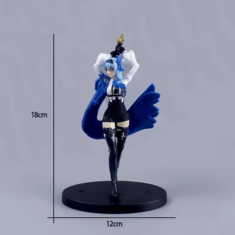 18cm Eula Figure Genshin Impact PVC Action Figure Anime Cute Girl Klee Paimon Eula Figurine Hu Tao Collect Model Toy Doll Gift 6 best sales genshin impact klee - №6