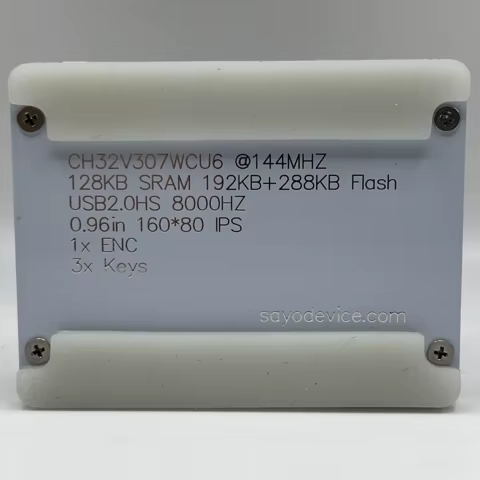 O3C SayoDevice OSU O3C Rapid Trigger Hall Switches Magnetic Pink Switches Keyboard With Knob Screen Copy Paste Shotcut 10 best sales macro keys - №8