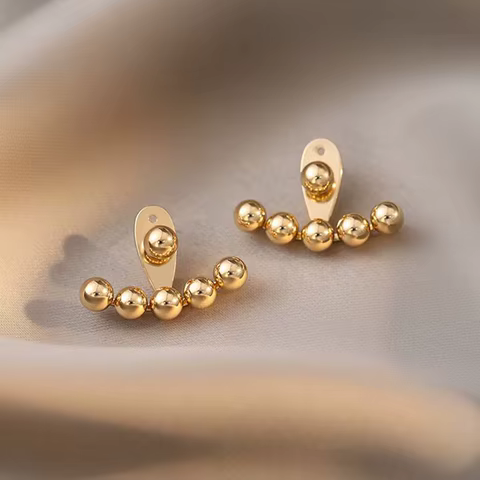 8 best sales spike ball earrings - №4