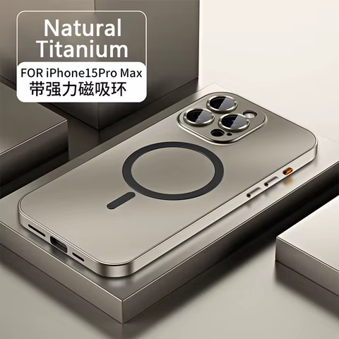 Metal Frame Phone Case For Iphone 13 12 14 15 16 Pro Max Plus Luxury Aluminum PC Back Panel Phone Cover For IPHON 15 16 Promax 10 best sales aluminium case iphone - №4