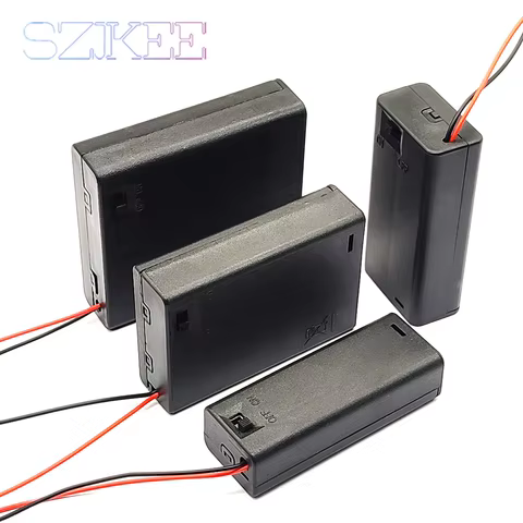 10 best sales aa battery holder case - №9