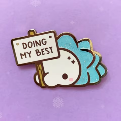 Doing My Best Anime Hard Enamel Pin Pokemon Lapel Badges Manga Brooches for Women Fashion Jewelry Accessories Gifts 8 best sales insignia pokemon - №8