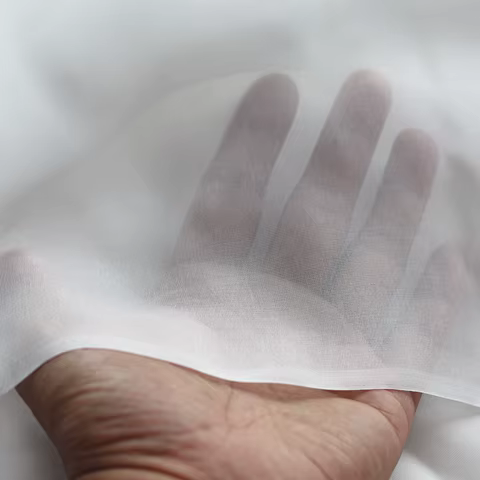 12 best sales white silk fabric - №8