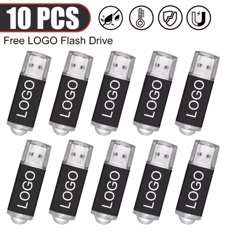 10PCS/lot Pen Drive 8GB 4GB 2GB 1GB USB Flash Drive 16GB Flash Disk 128MB 256MB 512MB Memory Flash Disk 10 best sales pendrive 2gb - №9