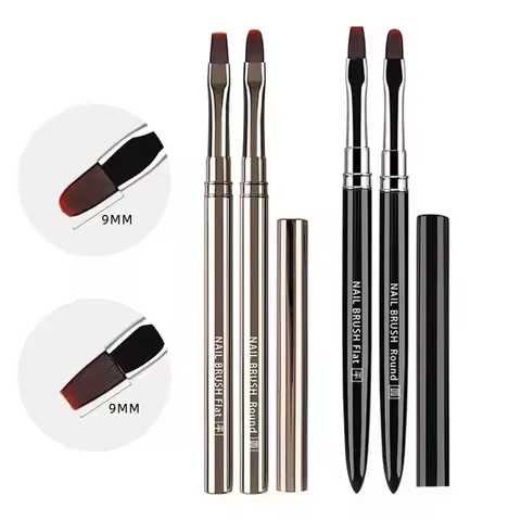 8 best sales nail brush acrylic - №8