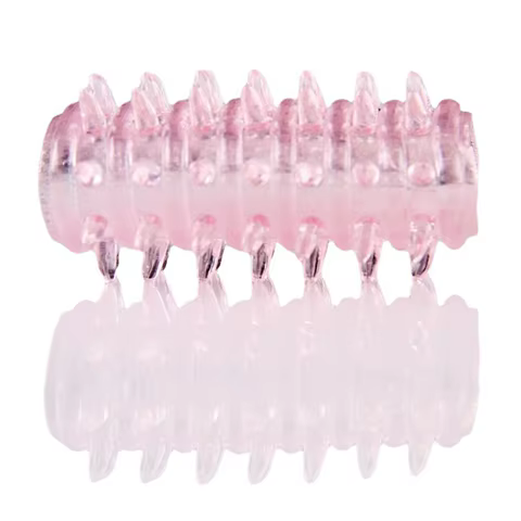 Crystal Spike Penis Rings Male Delayed Ejaculation Penis Attachment Penis Enlargement Sleeve Reusable Adult Sex Toys For Couple 8 best sales spiked penis ring - №6