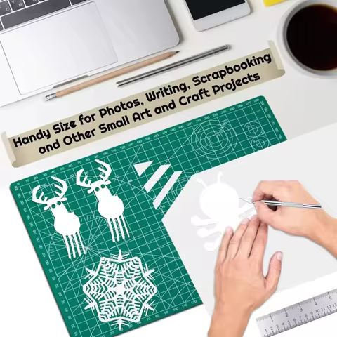 A4 PVC Self-Healing Paper Cutting Multi-Color Precision Grid for Quilting Scrapbooking Sewing Craft Art Tools 10 best sales self cut system - №5
