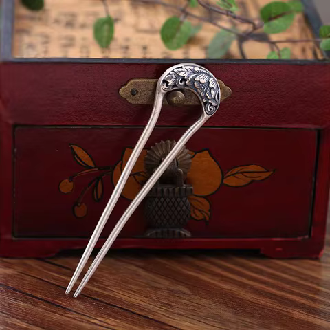 12 best sales peony hair clip - №11