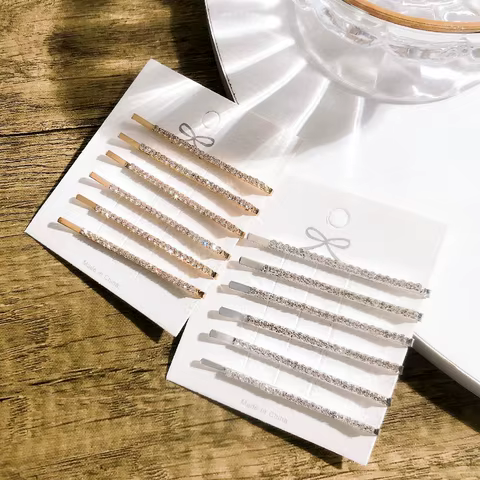 10 best sales golden hair pin - №6