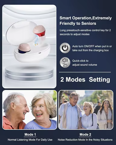 10 best sales rechargeable hearing aid - №10