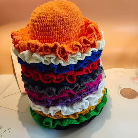 10 best sales crochet bucket hat - №10