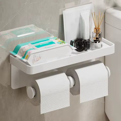 12 best sales toilet tissue holder - №7