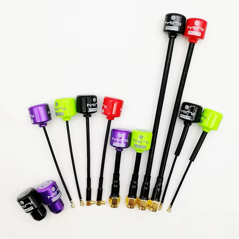 5.8G Lollipop 4 RHCP Antenna high gain 2.8Dbi FPV Transmitter/Receiver SMA/RP-SMA/MMCX/UFL Antenna for RC FPV racing drone part 6 best sales fpv drone antenna - №2