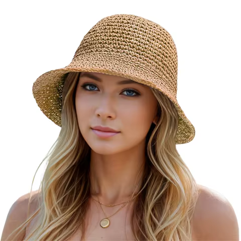 10 best sales crochet bucket hat - №3