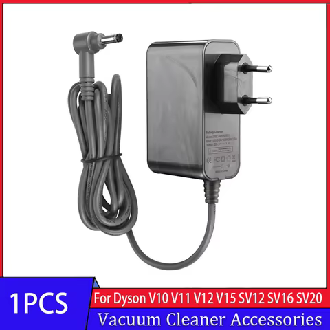 30.45V EU Plug Power Adapter Suitable For Dyson V10 V11 V12 V15 SV12 SV16 SV20 Vacuum Cleaner Battery Charger Power Supply Patr 10 best sales dyson sv17 - №7