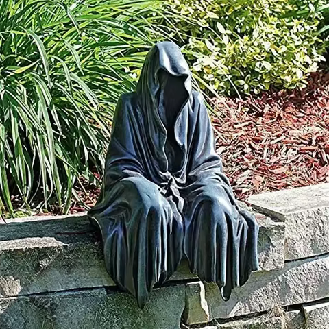 Ringwraith Nazgûl in Lord of Rings Action Figure Model Toys Resin Halloween Gifts Decoration 6 best sales lord of the rings toys - №5