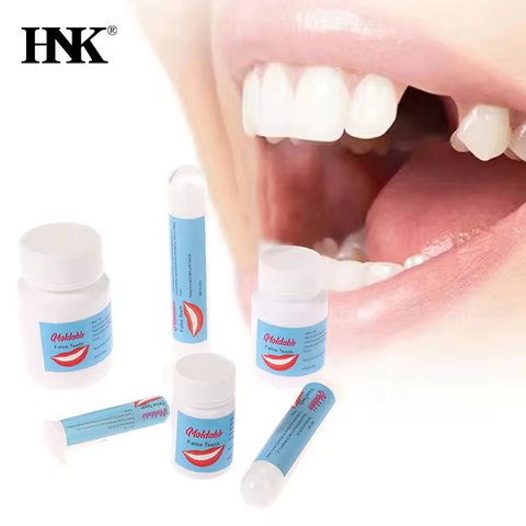 10g-30g Temporary Tooth Repair Kit Teeth And Gaps FalseTeeth Solid Glue Denture Adhesive Teeth Whitening Tooth Beauty Tool 10 best sales tooth filler - №4