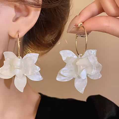 12 best sales daisy flower earrings - №1