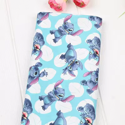 12 best sales lilo and stitch fabric - №3