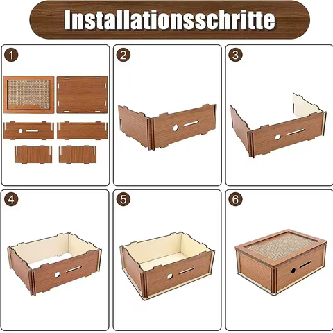 3 best sales unfinished wood boxes - №2