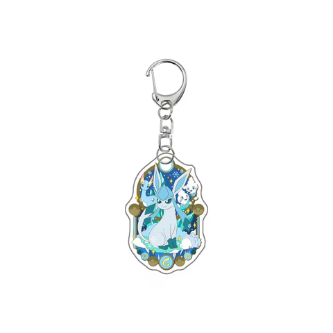 Pokemon Anime Eevee Umbreon Jolteon Leafeon Sylveon Glaceon Flareon Vaporeon Espeon Cartoon Acrylic Keychain Pendant Decoration 6 best sales eevee keychain - №6