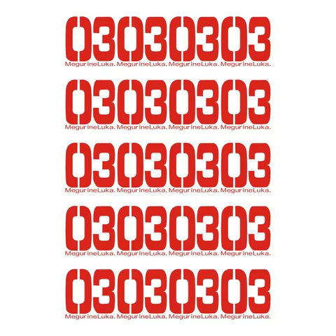 Cosplay Cartoon Anime Girl Hatsune Miku Tattoo Paste Sticker Digital Red 01 02 03 Anime Kawaii Customized Waterproof Arm Gifts 10 best sales miffy sticker - №5