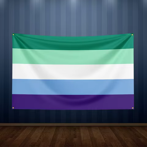 3x5Ft LGBT Flag Gay Lesbian Bisexual Intersexual Transgender Asexual Non Binary Demiboy Demigirl Rainbow 6 best sales demisexual - №4