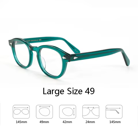 12 best sales transparent frames for men - №10