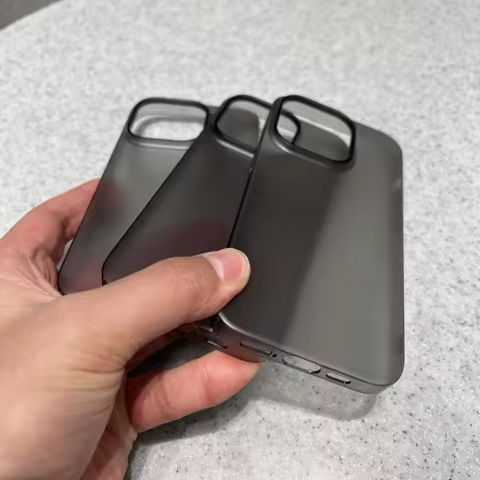 Ultra Thin Matte Hard PC Translucent Clear Phone Case For iPhone 16 Pro 15 14 Plus 13 12 Pro Max Shockproof Slim Skin Back Cover 6 best sales zyxel - №5