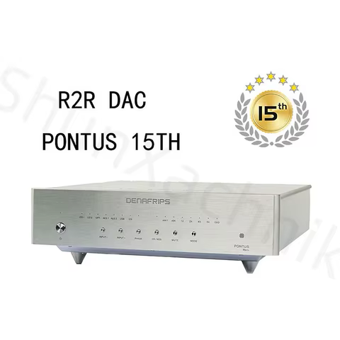 Denafrips PONTUS 15th R2R DAC FIFO Pure Balanced Decoder DSD I2S PCM AES/EBU OPTICAL COAXIAL BNC LVDS transform analog filte 12 best sales r2r dac - №3