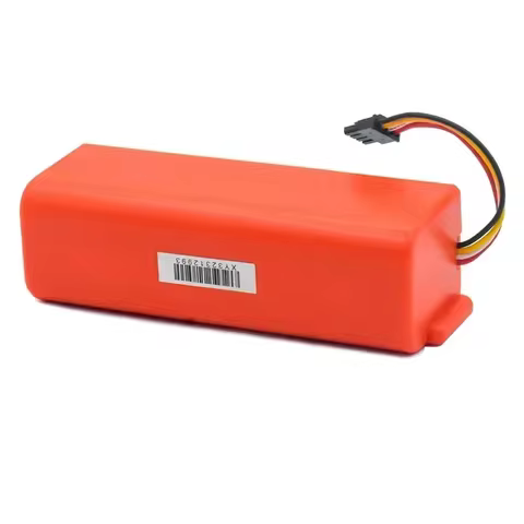 Original 14.4V Li-ion Battery Robotic Vacuum Cleaner Replacement Battery for Xiaomi Robot Roborock S50 S51 S55 Accessory Spare 8 best sales 18650 batterry - №6