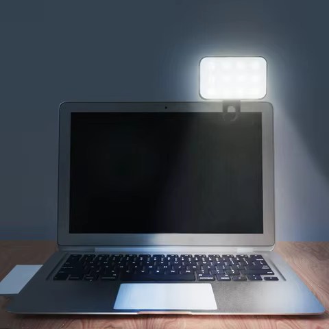 Pocket LED Selfie Light For IPhone IPad Mobile Phone Laptop Clip Flash Fill Video Photo Ringlight Photography Lamp 6 best sales video maker - №4