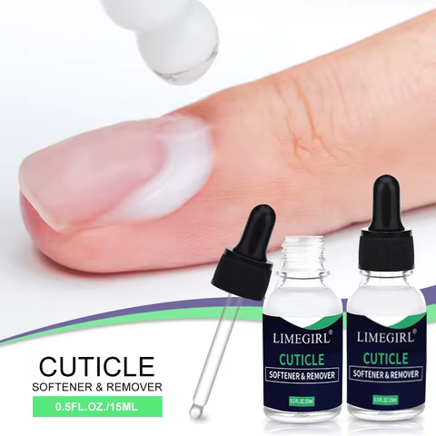 LIMEGIRL 15ml Nail Care Cuticle Regenerating Oil Preventative Nail Polish Softener for Dead Skin Gel Manicure Care Tool 6 best sales cuticle softener - №2