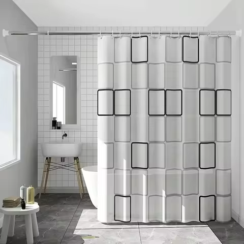 10 best sales luxury shower curtain - №2