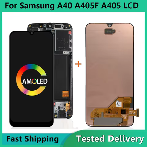 8 best sales samsung a40 touch screen - №7