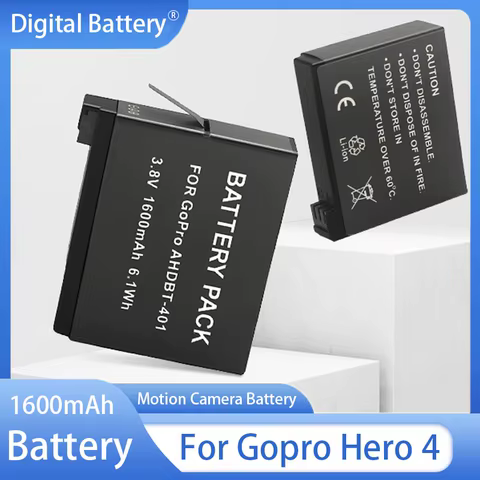 8 best sales gopro hero 4 battery - №7