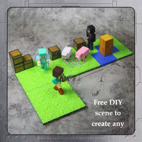 Magnetic Base Plate Variety Baseplates Match Mine World Magnetic Building Blocks Toys for Boys and Girls Children Gift 12 best sales toy for boy - №6