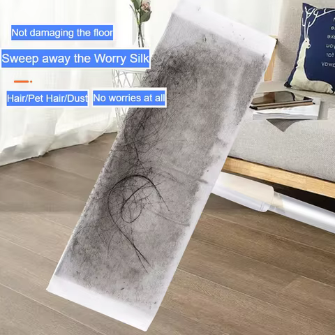 30/200Pcs Of Dust Removal Paper Disposable Household Dust Removal Cloth Electrostatic Mop Pad Floor Tile Floor Cleaning Supplies 12 best sales wall mop - №2