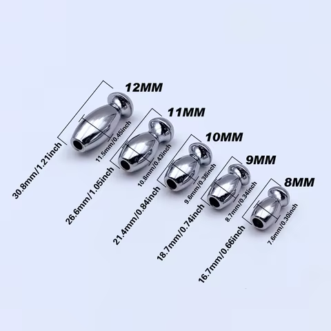 Stainless Steel Urethra Dilator Metal Penis Plug Urethral Massage Prostate Masturbation Dick Horse Eye Stick Men's Adult Sex Toy 12 best sales dildo double horse - №6