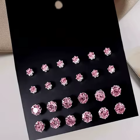 8 best sales earrings glitter - №2