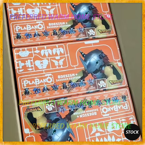 In Stock BANDAI Plabako Digimon Adventure Blind Box Black War Greymon Metal Garurumon Holy Angemon Assembled Movable Model Toys 10 best sales digimon angemon - №7